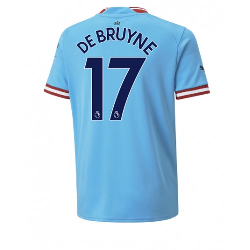 Dres Manchester City Kevin De Bruyne #17 Domaci 2022-23 Kratak Rukav